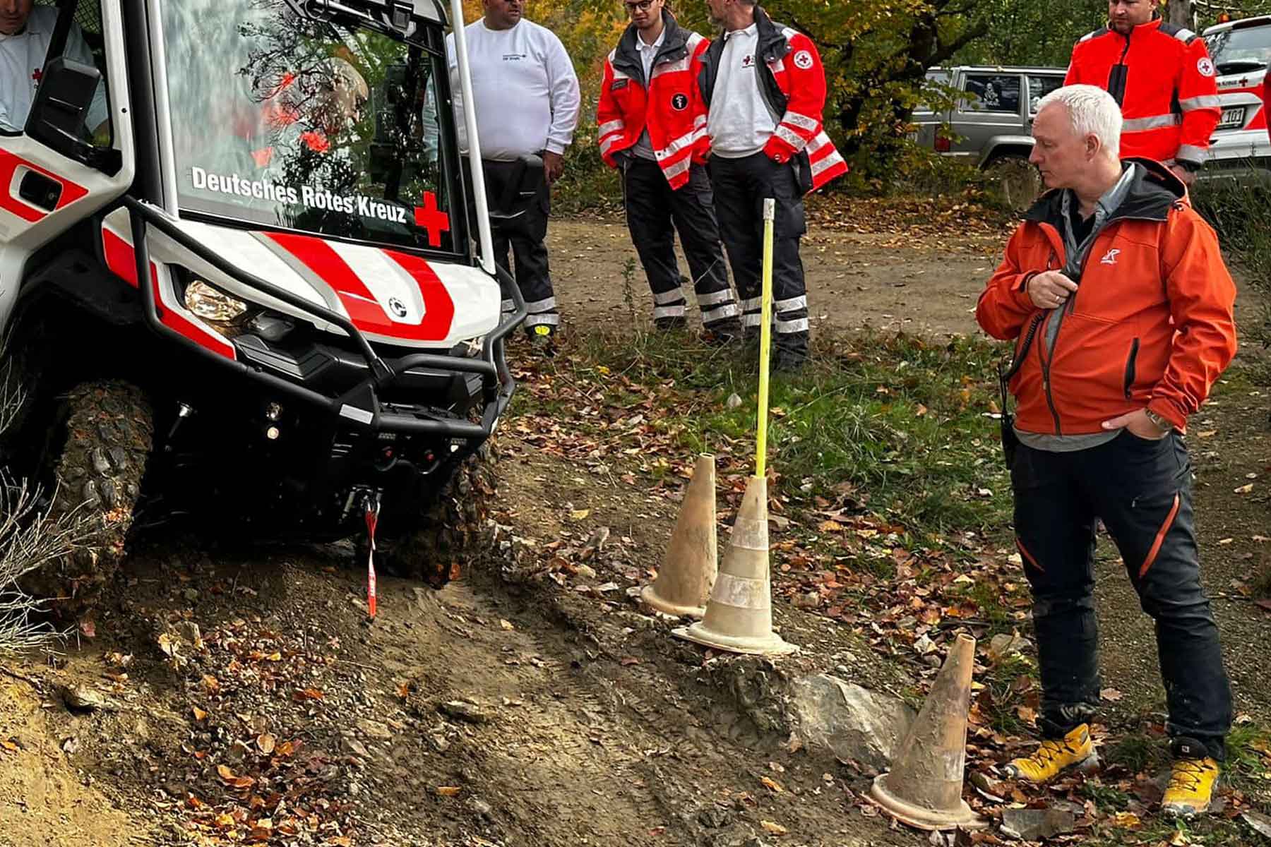 Blaulicht-Training für Einsatz- und Rettungsfahrzeuge mit Jörg Sommer