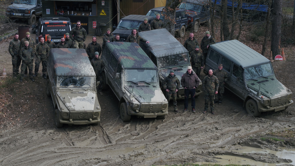 Bundeswehr Offroad Fahrtraining
