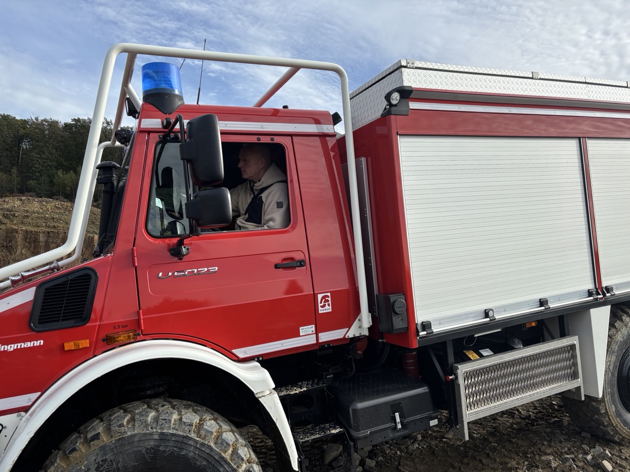 Blaulicht-Training mit Jörg Sommer