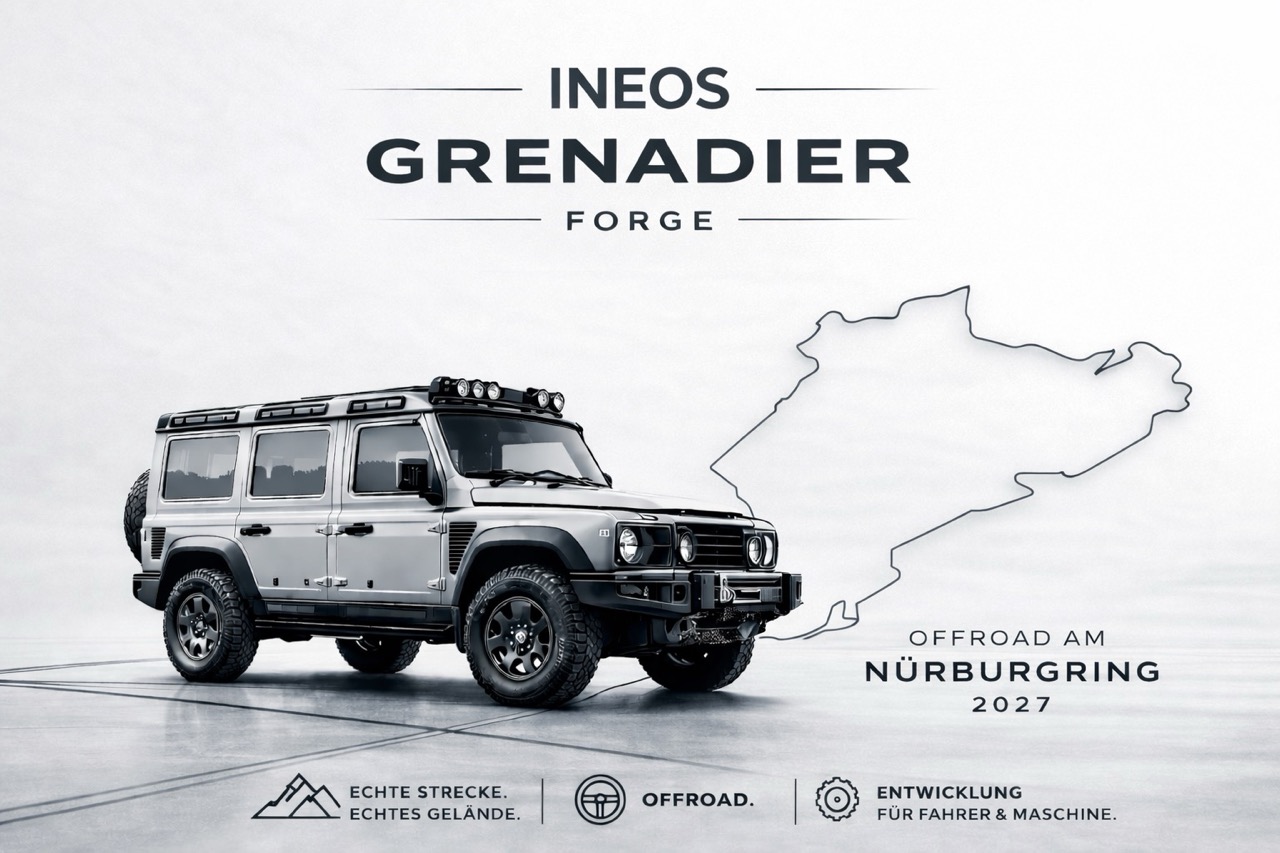 INEOS Grenadier Forge am Nürburgring 2027